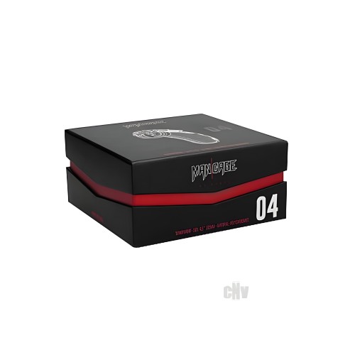 Cárceles de Castidad Man Cage 4.5 pulgadas Transparente