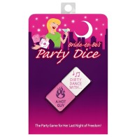 Bride To Be's Party Dice Game