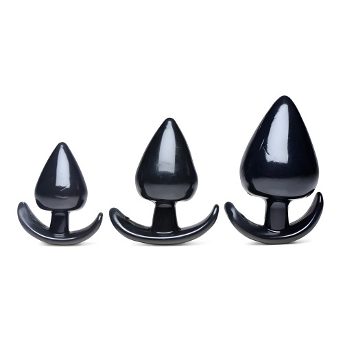 Set De Plugs Anales Triple Spades - 3 Pzs