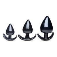 Set De Plugs Anales Triple Spades - 3 Pzs