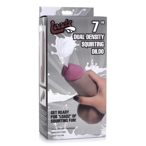 Dual Density Squirting Dildo - 7 Inch