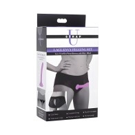 Lace Envy Black Pegging Set - Ultimate Pleasure