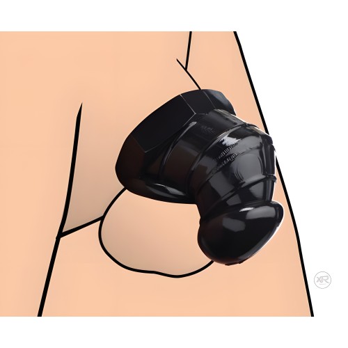 Cárcel de Castidad Negra Master Series