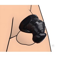 Cárcel de Castidad Negra Master Series