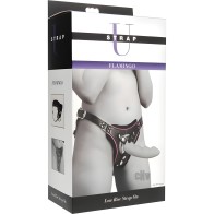 Arnés Strap On Bajo Flamingo Negro O/S