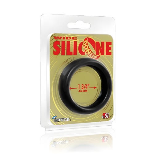 Wide Silicone Donut Ring