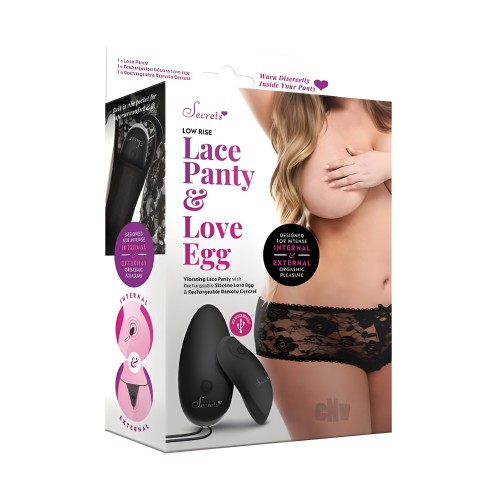 Vibrating Low Rise Panty - Luxurious Pleasure
