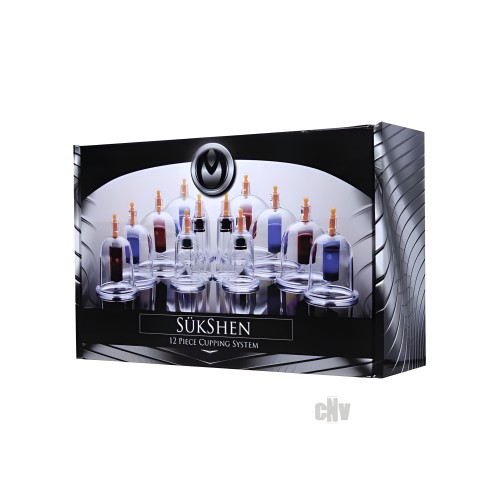Sukshen 12 Piece Cupping System