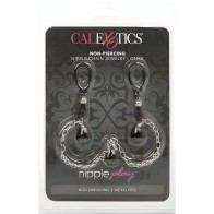 Nipple Play Non Piercing Nipple Chain - Onyx