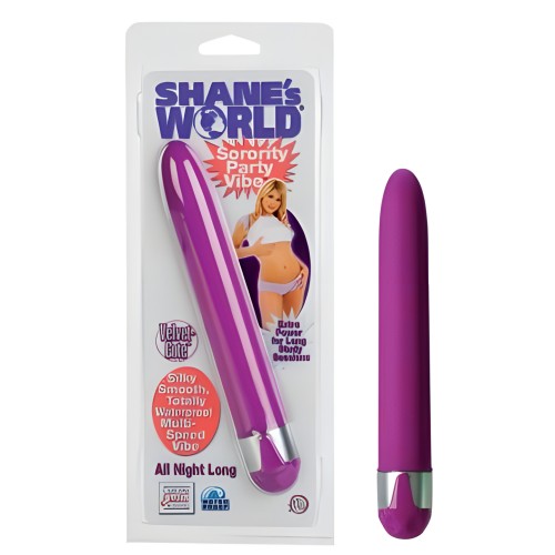 Classic Vibrator Shane's Party Vibe Purple