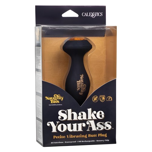 Naughty Bits Shake Your Ass Petite Vibrating Butt Plug