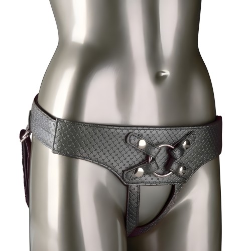 Hrh Regal Empress Pewter - Strap-On Harness