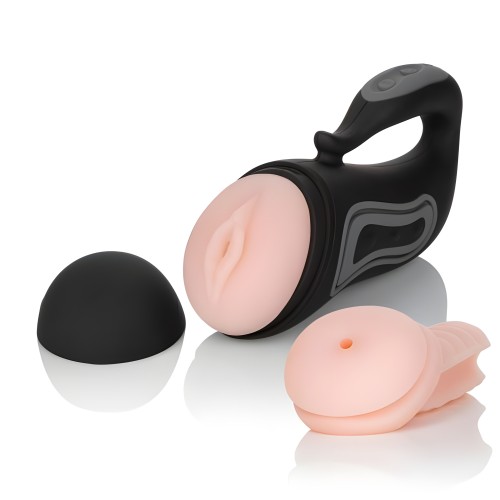 Optimum Grip N Stroke Vibrating Stroker - Tailored Pleasure