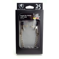 Adjustable Broad Tip Nipple Clamps - Sensational Stimulation
