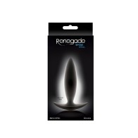 Plug Anal Pequeño Renegade Spade - Negro Silicone