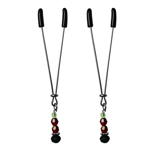Sexperiments Ruby Black Nipple Clamps