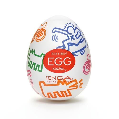 Tenga Keith Haring Easy Beat Egg - Ultimate Stimulation
