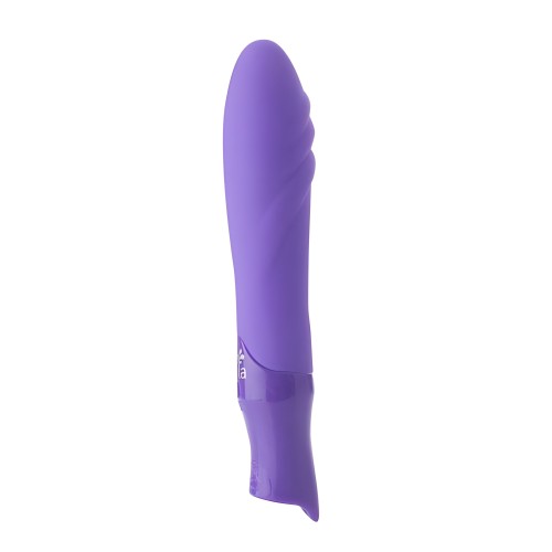 Vibrador de Bala Texturizado de Silicona Margo Maia - Púrpura