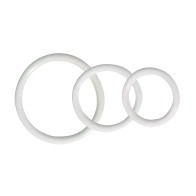 Juego de Anillos para el Pene Soft Clamshell (3 Anillos)