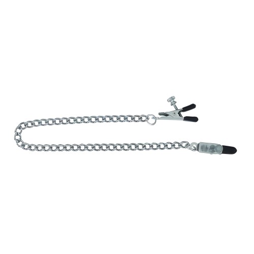 Adjustable Nipple Clamps With Curbed Chain