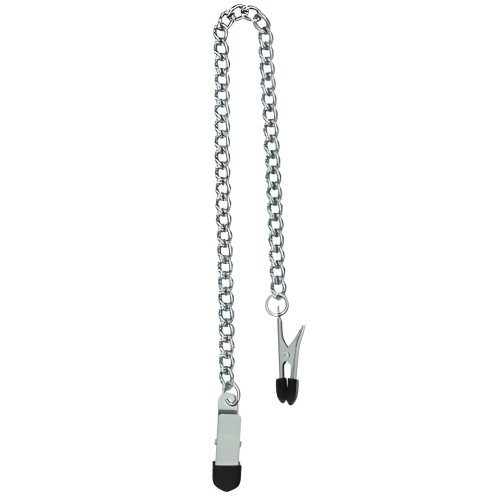 Spartacus Endurance Nipple Clamps with Curbed Chain