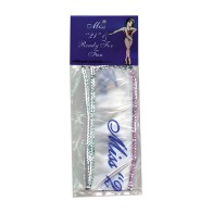 Miss 21 & Ready For Fun Sash - Birthday Party Accessory