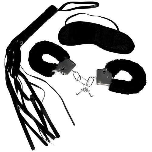 Kit Introductorio a S & M Negro - Explora Nuevos Placeres