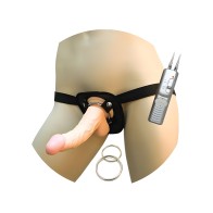 Dildo Vibrador de 8 Pulgadas y Arnés Universal