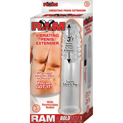 Extensor Vibrador para Pene Ram - Rendimiento Mejorado