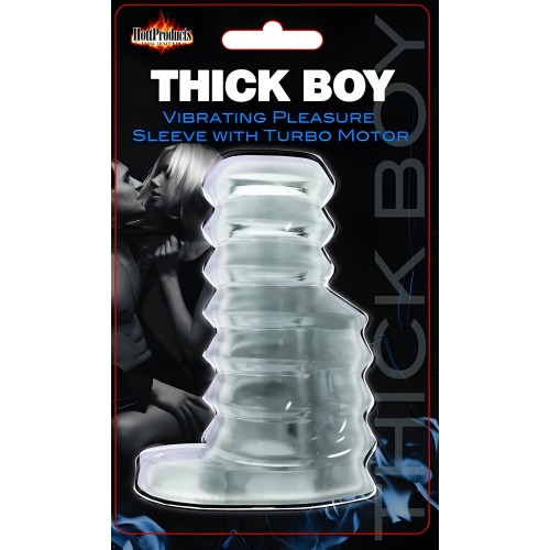 Funda Turbo Thick Boy - Funda Vibrante Transparente