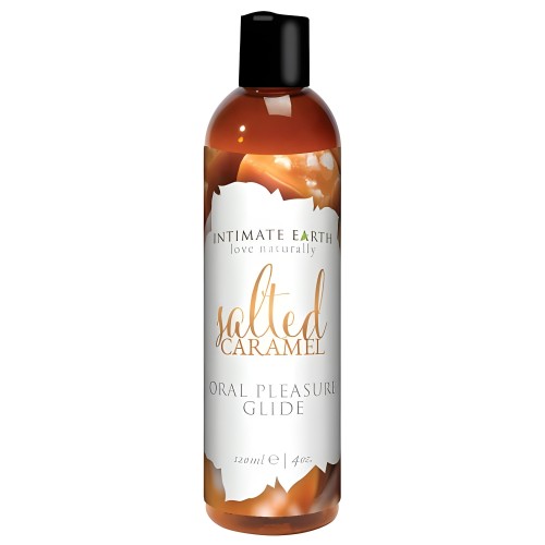 Intimate Earth Deslizante Sabor Caramelo con Sal Marina 120ml