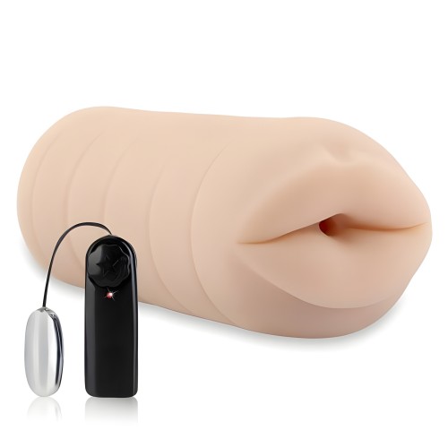 Electric Eel Vibrating Blow Job Stroker - Bree Olson