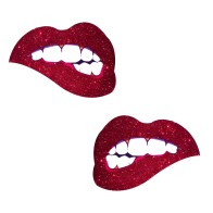 Neva Nude Pasty Bite Me Labios Brillantes Rojos