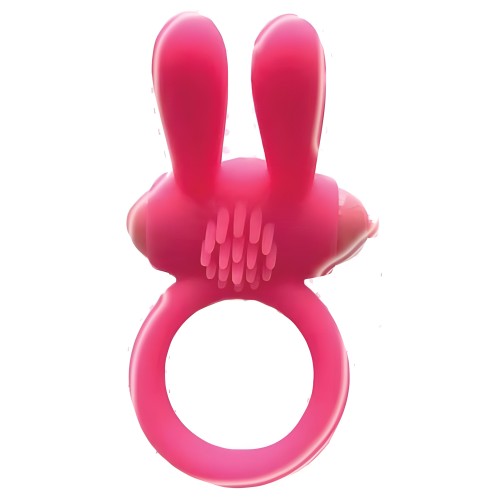 Cock Ring Wet Dreams Bunny Buster - Rosa