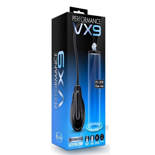 Bomba de Pene Automática Performance - Vx9 - Transparente