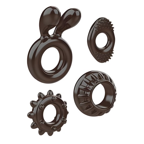 ZT Ring My Bell Cock Ring Set (4/per)