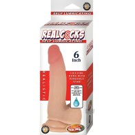 Realcocks Self Lubricating 6"-flesh