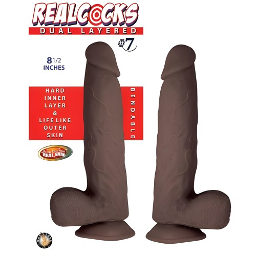 Dildo Doble Capa Realcocks - Placer Máximo