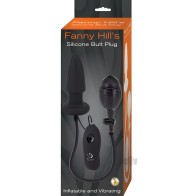 Fanny Hills Silicone Butt Plug - Black