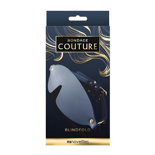 Faux Leather Blind Fold - Bondage Couture