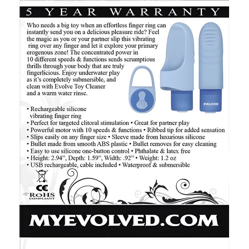 Evolved Rechargeable Fingerlicious