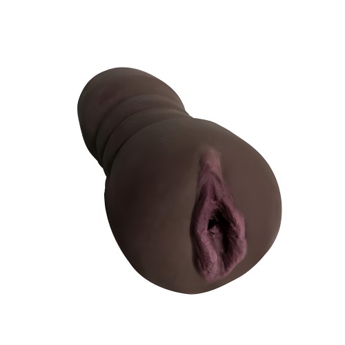 Masturbador Doble Vibrante Mistress Brandy y Buffy Chocolate