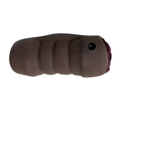 Masturbador Doble Vibrante Mistress Brandy y Buffy Chocolate