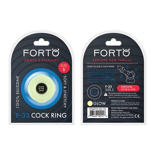 C-ring de Silicona Forto F-33 - Pequeño