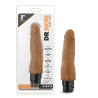 Dr. Skin - Vibrador de Pene de 8 Pulgadas - Mocha