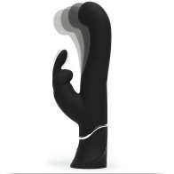 Happy Rabbit G-Spot Stroker Black - Dual Pleasure
