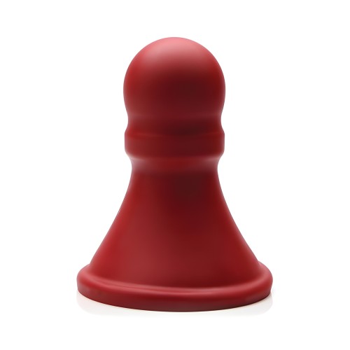 Tantus The Pawn Butt Plug - Rojo