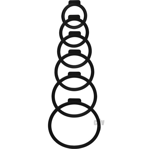 Kit de O-Ring Tantus para Arnés - Silicona, 6 Tamaños