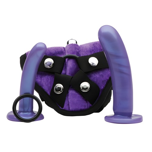 Tantus Bend Over Beginner Harness Kit - Purple Haze