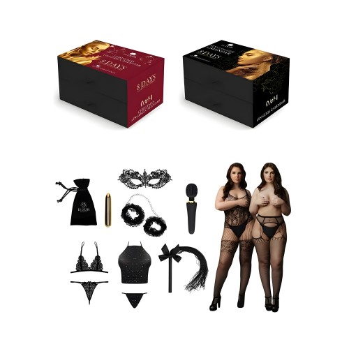 Calendario de Lencería y Juguetes Shots Le Desir 8 Días - Tamaño Queen